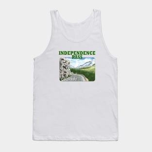 Independence Pass, Colorado Tank Top